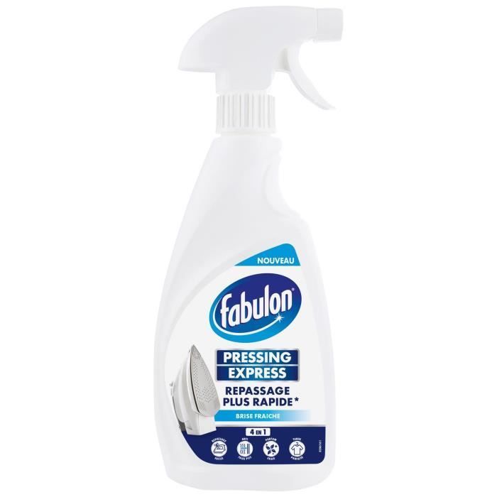 Spray repassage express 4en1 - FABULON - 500ml - Facilite le repassage - Fini impeccable - Mixte