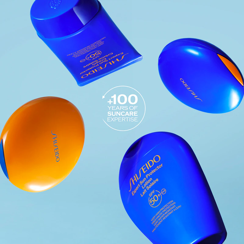Protetor Solar Facial Shiseido Expert FPS 50+ à Prova d'Água