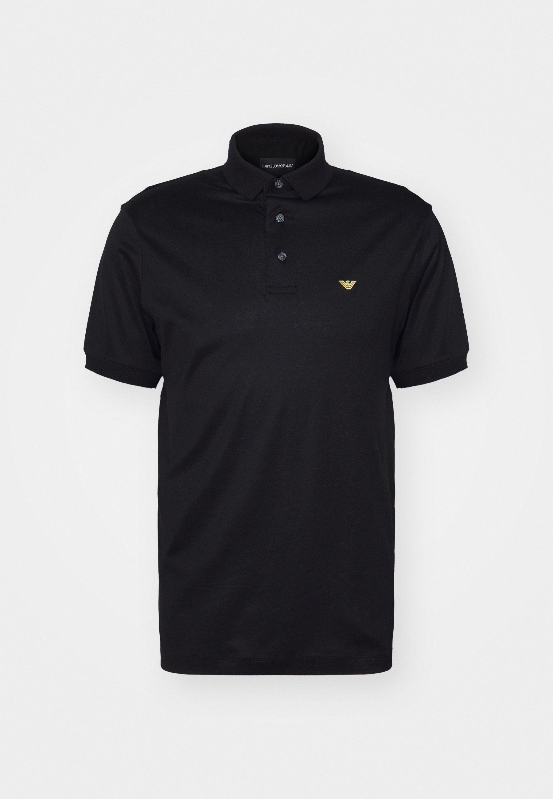 Polo majica Emporio Armani - črna