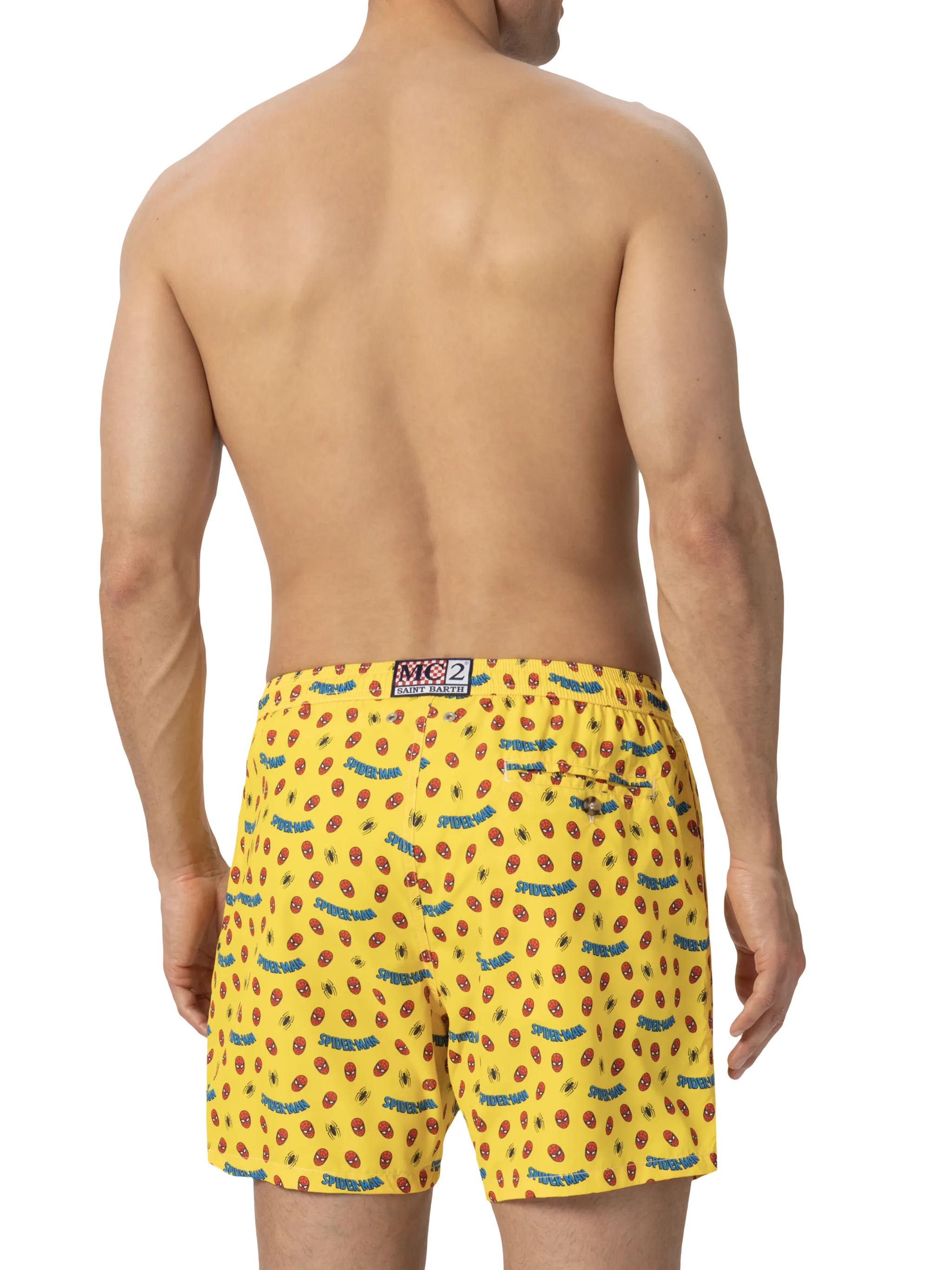 Zwempak met vederlichte look in lichtgewicht stof met Spiderman-print | MARVEL