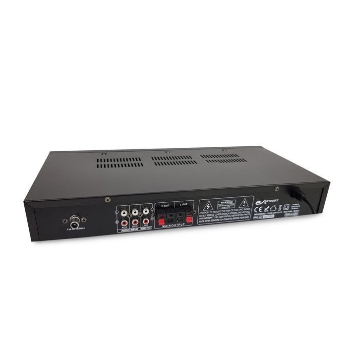 Hi-Fi Amplifier - Evidence Acoustics - EA-2100-BT - 2 x 50W - USB, SD, BT, FM - 2 Microphones included