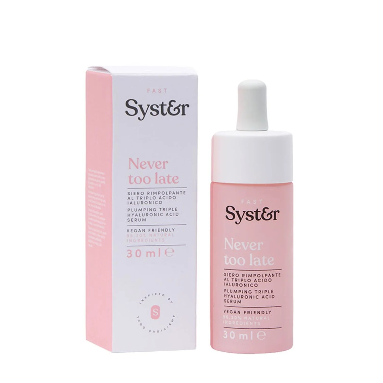 Syster Fast Never Too Late - Siero viso antirughe, Siero viso idratante
