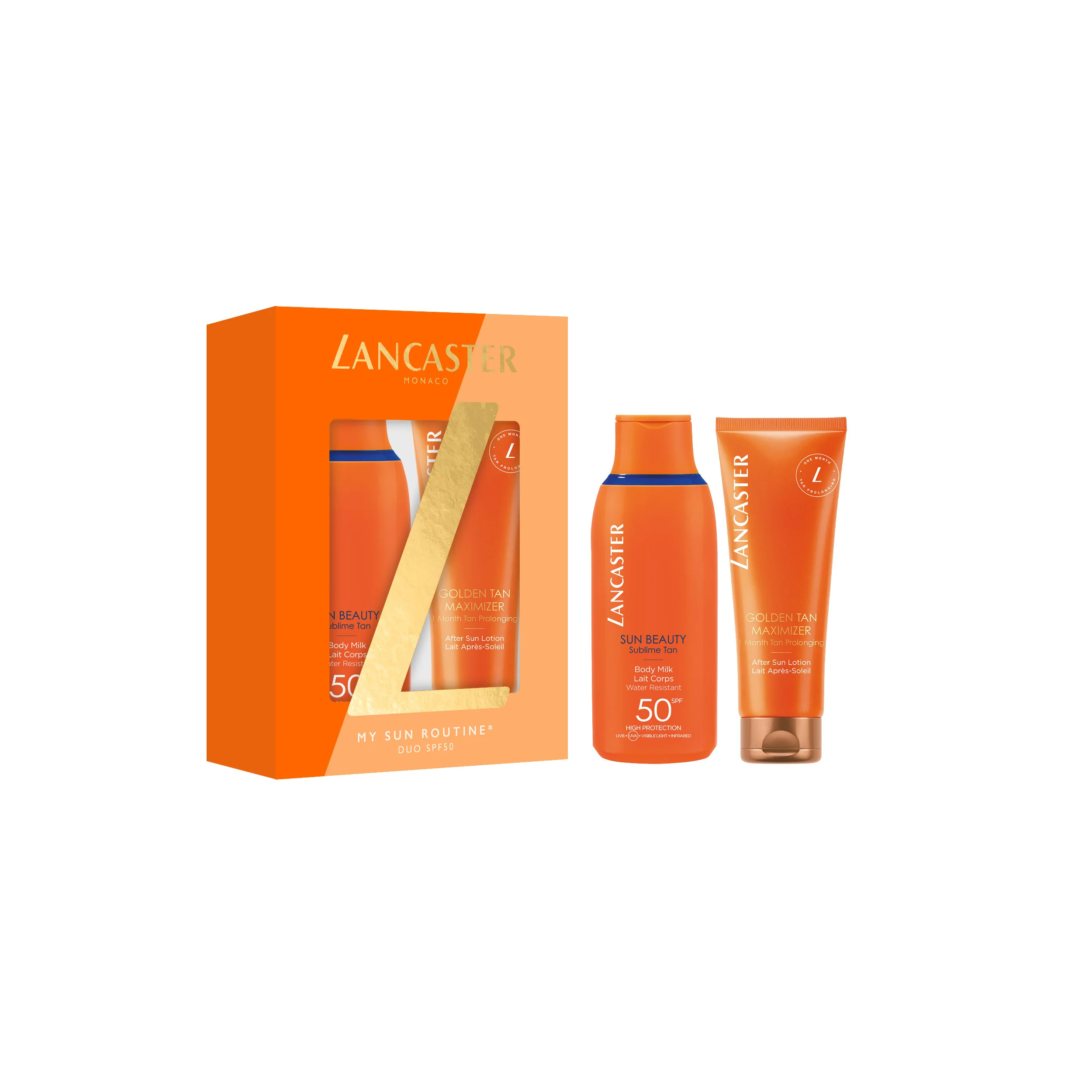 Sun Beauty My Sun Duo SPF 50 - Cofanetto Solare, Coffret Solare, Latte solare corpo alta prot., Latte corpo doposole, Doposole viso