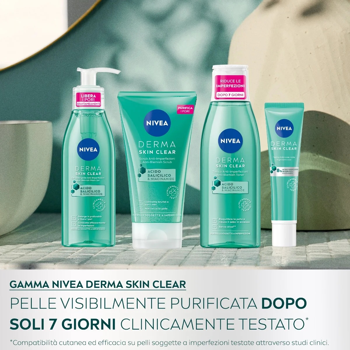 NIVEA Nivea Derma Hautpeeling 150 ml Für zu Unreinheiten neigende Haut