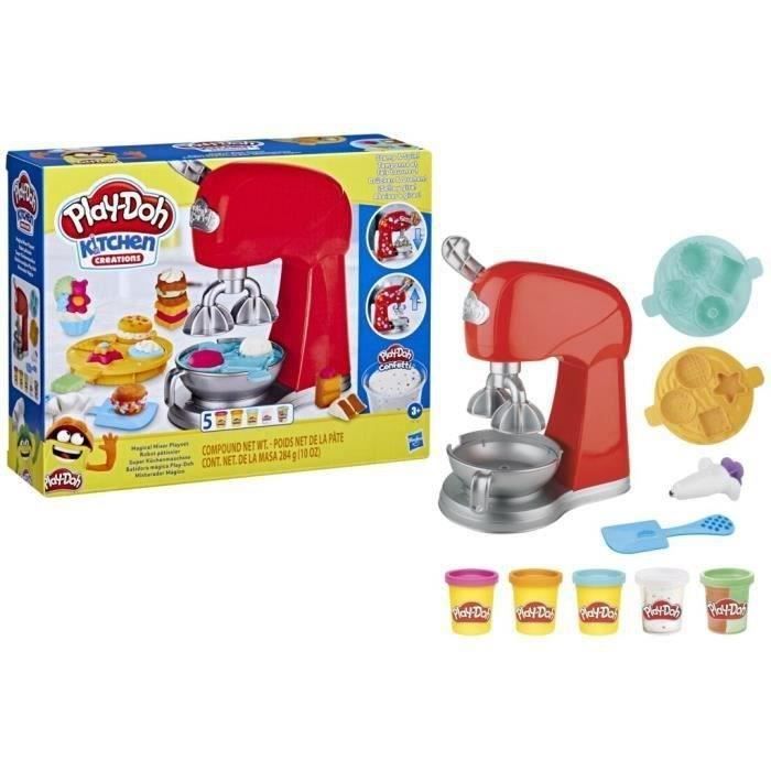 Play-Doh Keukenrobot, boetseerkleispeelgoed met speelgoedkeukenaccessoires, Keukencreaties, Leeftijd 3+