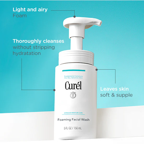 Detergente viso schiumogeno Curel 150 ml