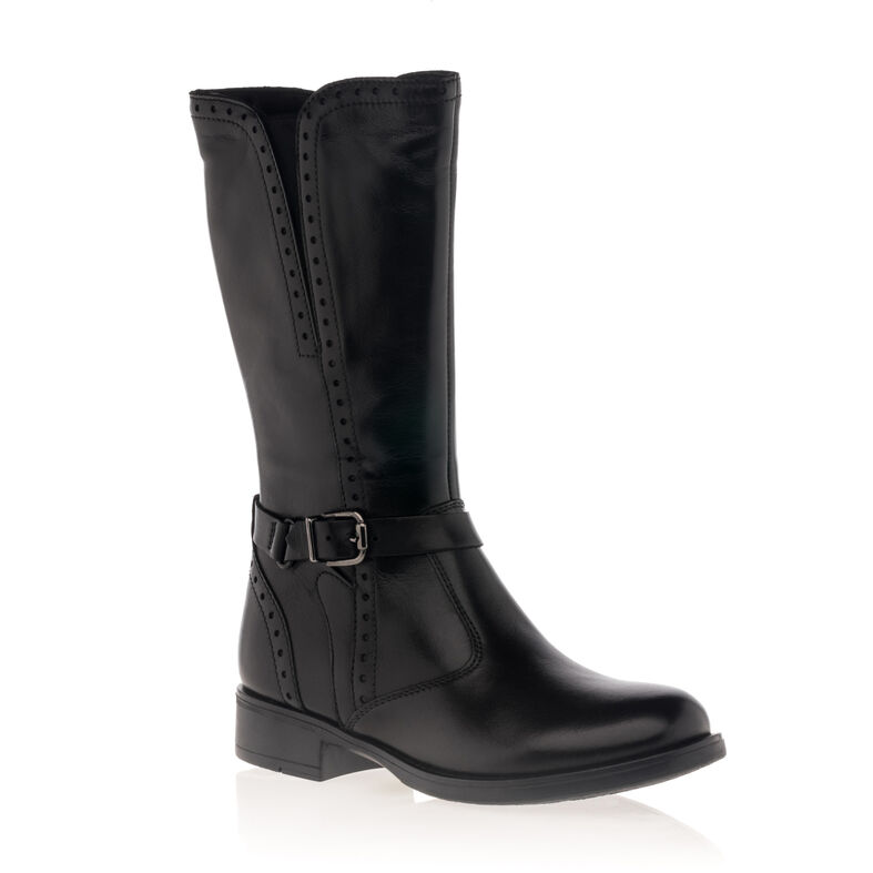 Botas para niña negra