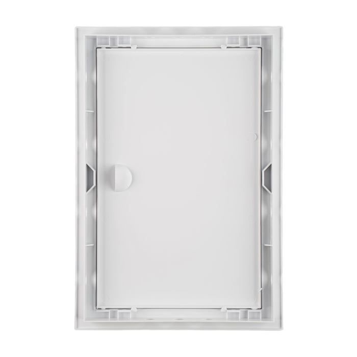 Escotilla de inspección de 30x40 cm - Plástico, para montaje horizontal y vertical - Blanco, con marco, ADGO