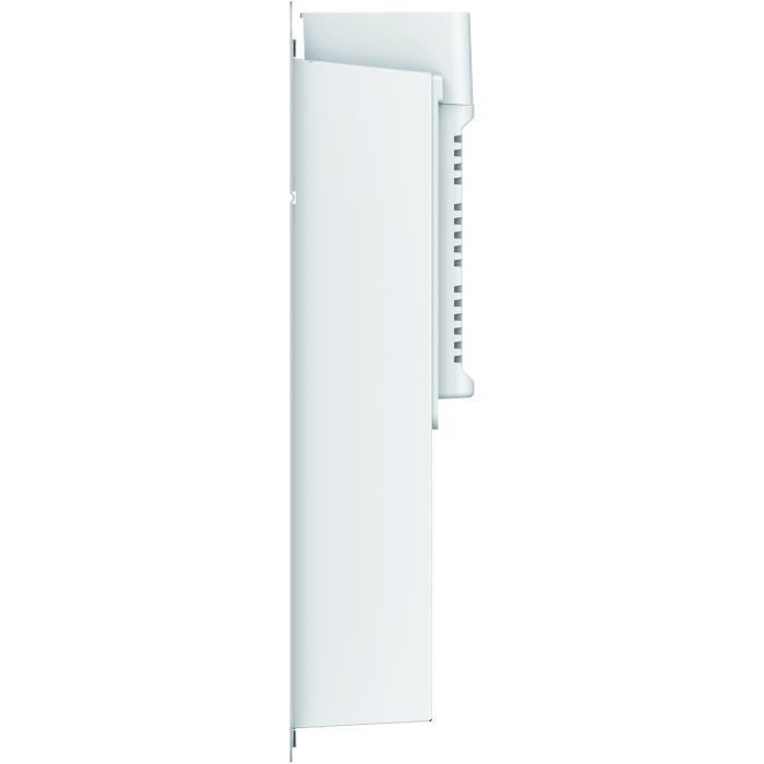 Elektrische wandconvectieverwarming - 1500W - WARM TECH - 230V - Tot 40m³ - Wit