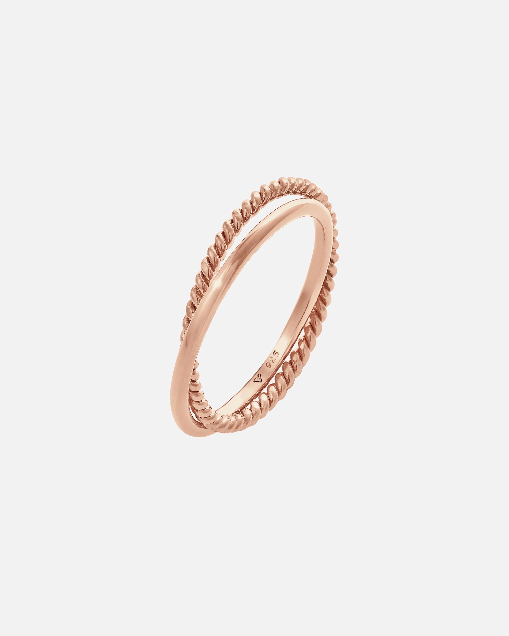 Elli Femmes Enroulement Classique Filigrane Torsadé Tendance en Argent Sterling 925