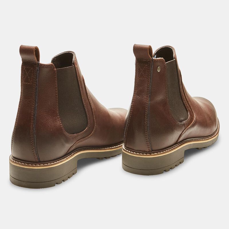 Chelsea boots van echt leer