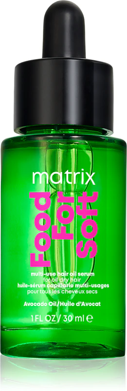 Sérum de óleo Matrix Food For Soft com efeito hidratante
