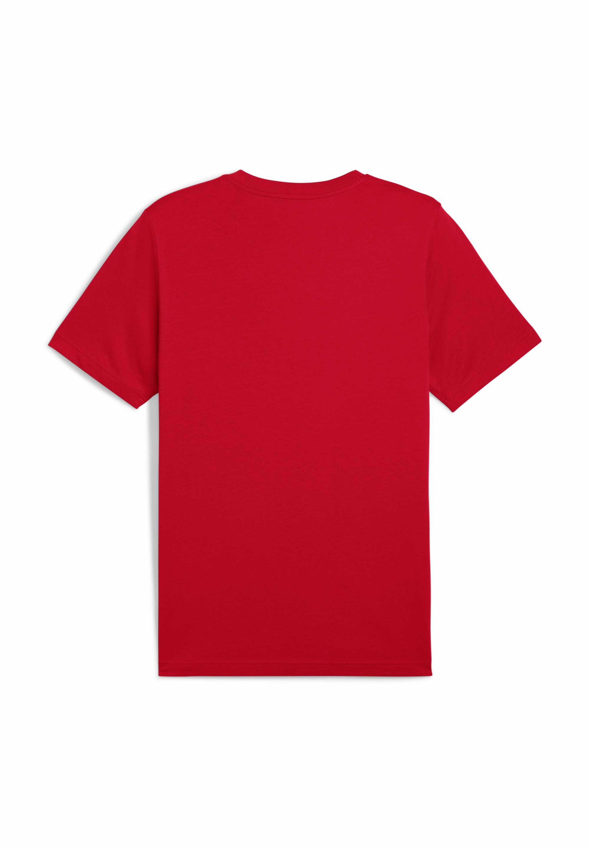 Puma ESS LOGO - T-shirt met print - voor altijd rood