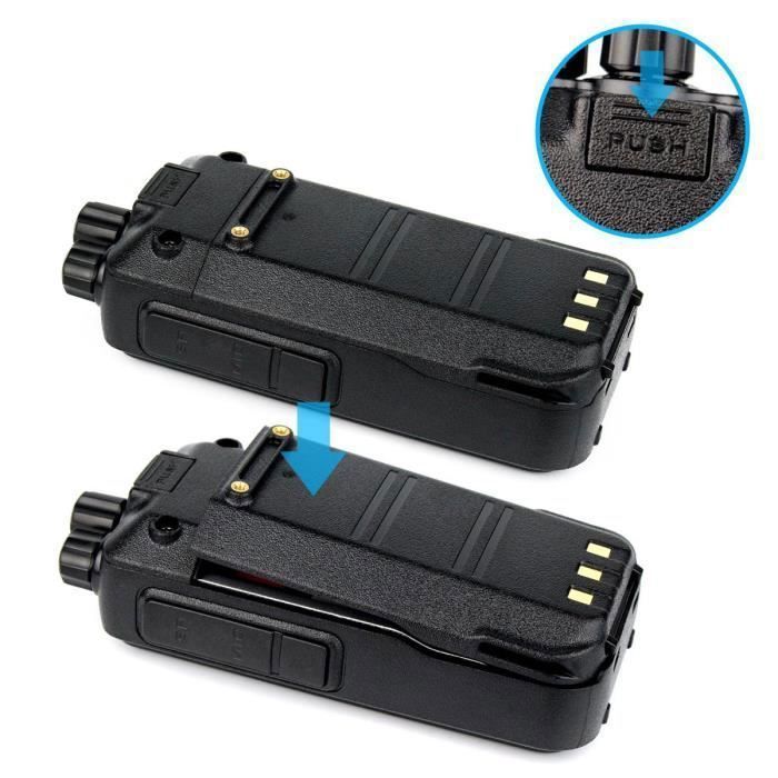 Retevis RT3S DMR Digital Walkie Talkie Dual Band 3000 Canali GPS DCDM TDMA Compatibile con Radio DMR Mototrbo (Nero, 2 pezzi)
