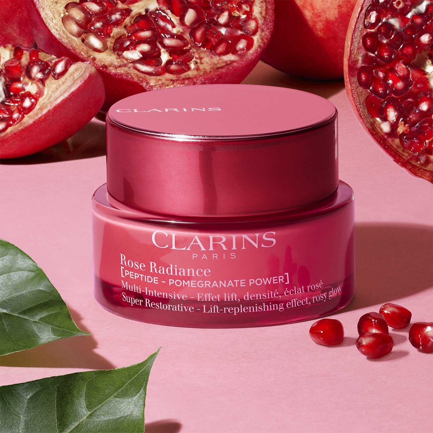 Clarins multi-intenzivna dnevna krema 50+ Super regenerirajuća ružina blistava koža - 50 ml