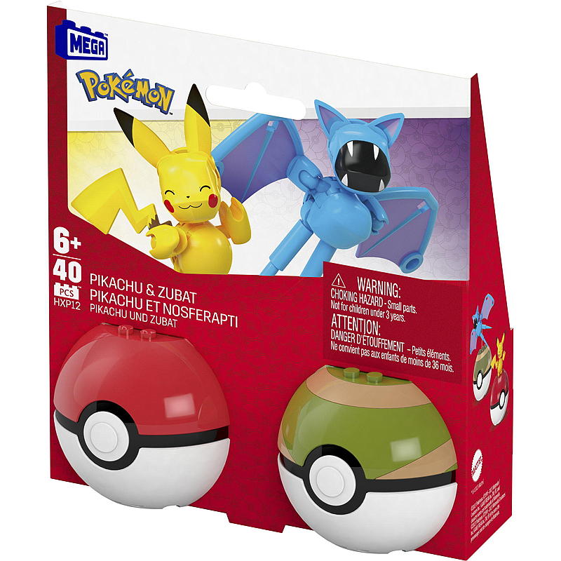 Pokémon Pikachu & Zubat Mega Pokémon