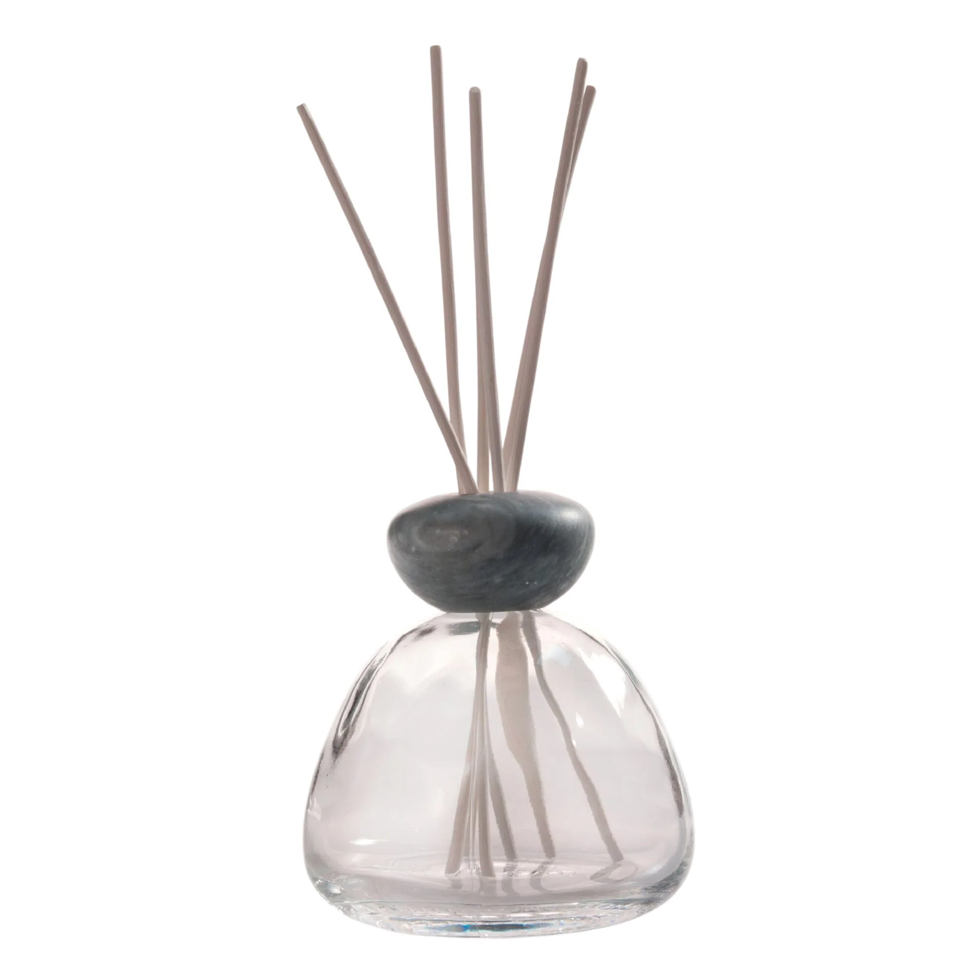 Air Design Diffusore Marble - Trasparente con Tappo Grigio - Diffusore di Profumo