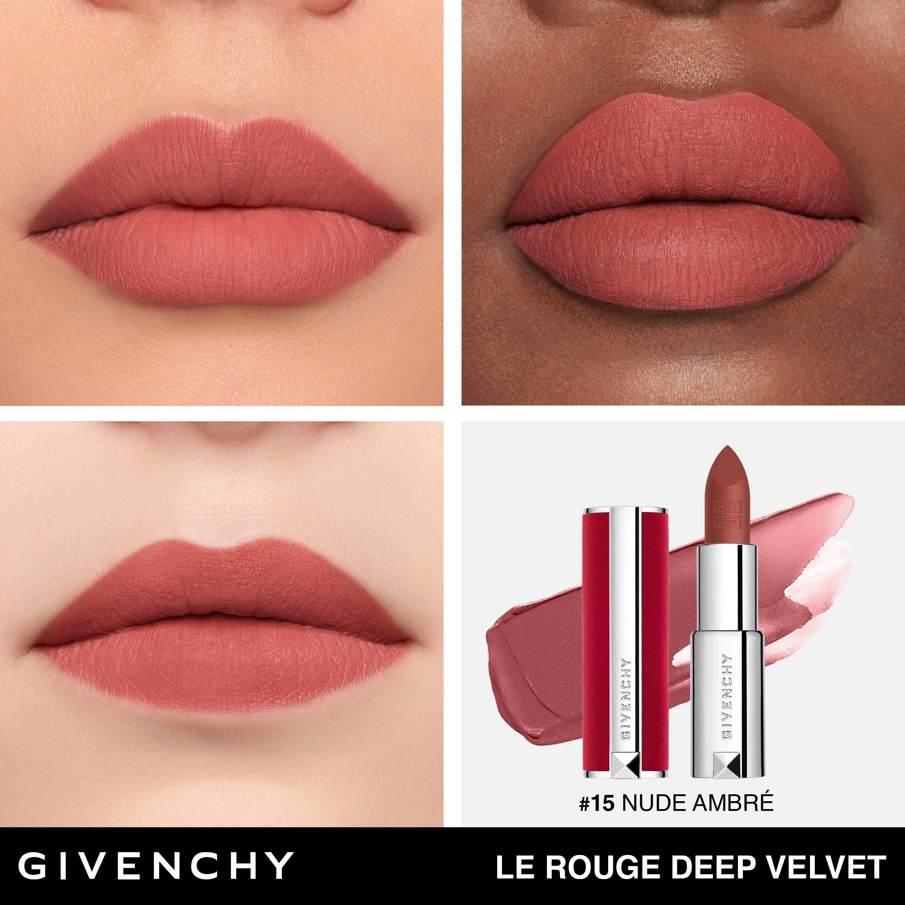 Labbra Le Rouge Deep Velvet - Rossetto mat, Rossetto