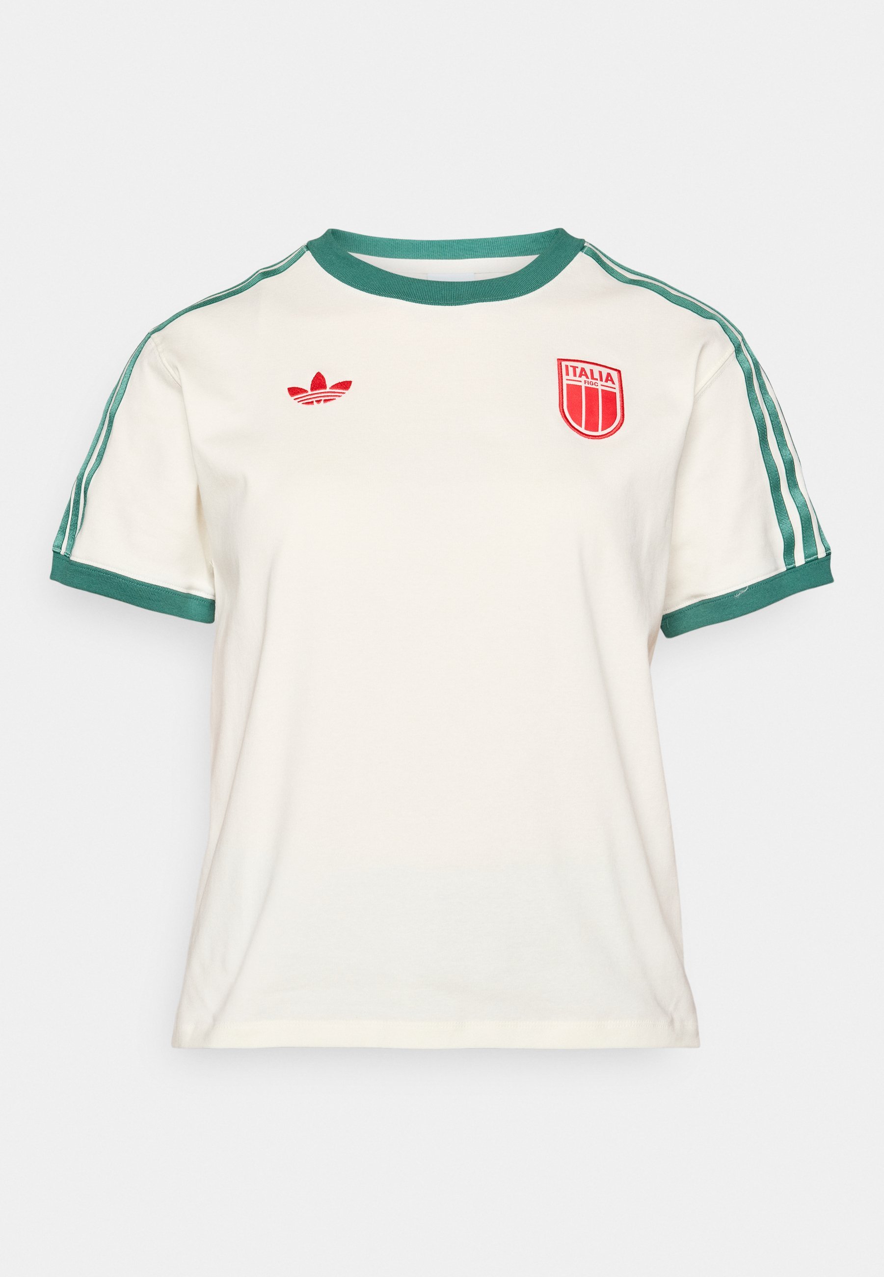 adidas Originals ITALY FIGC T-shirt - Kleding van het nationale team - gebroken wit