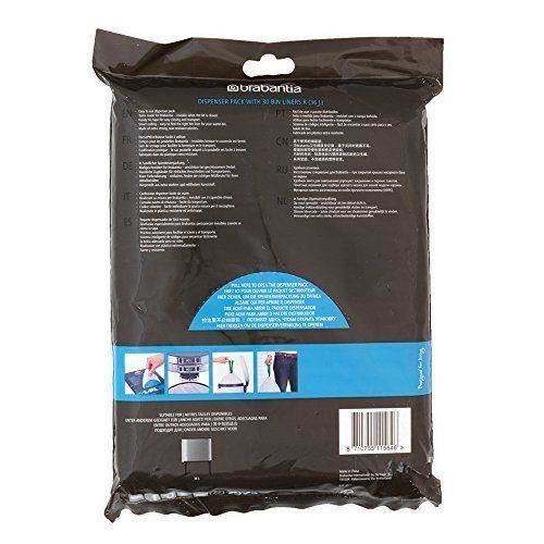 Brabantia - 115646 - Bolsas de basura PerfectFit para dispensador de basura Bo Touch Bin código R 36 litros