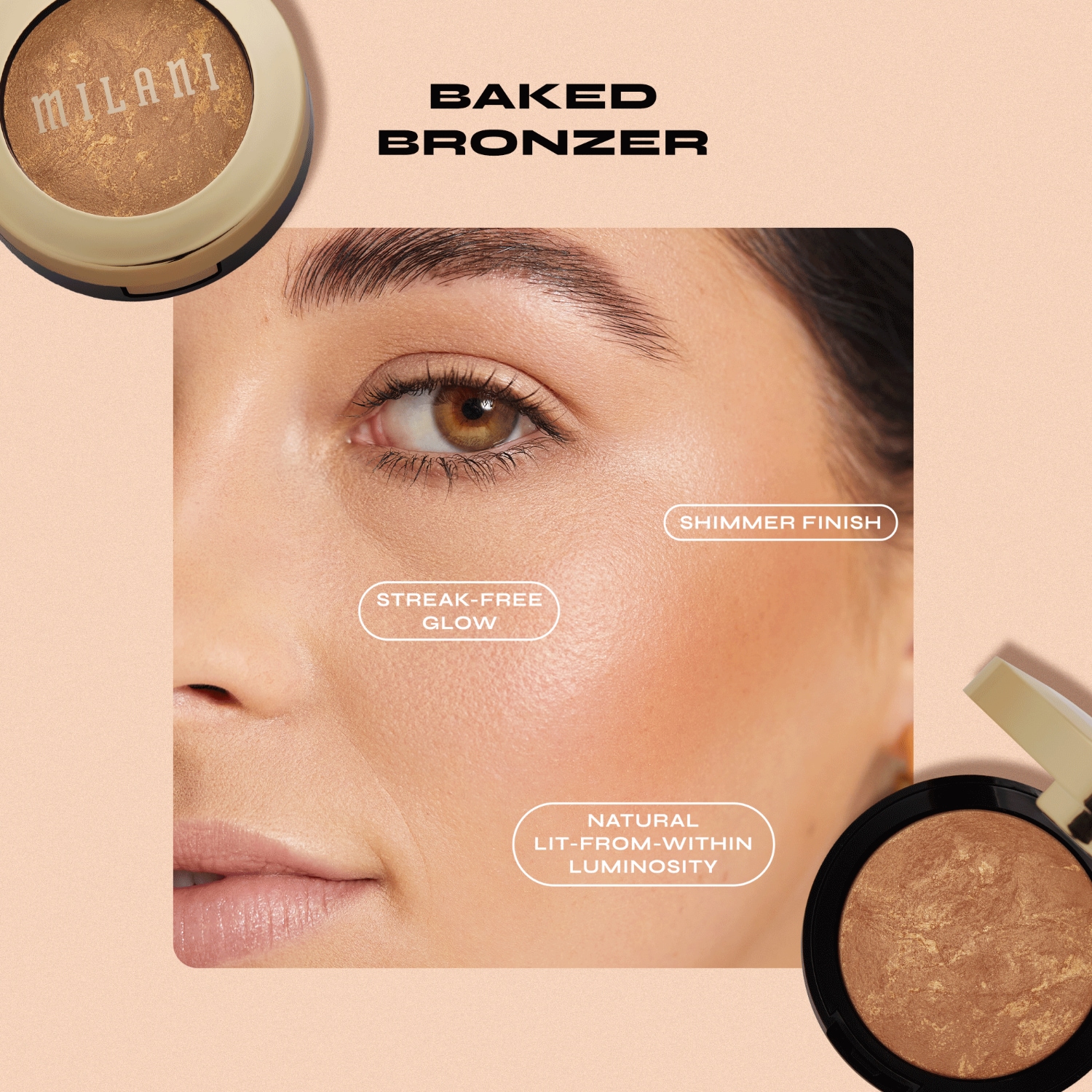 Milani Bronzer Baked Bronzer - 7 g