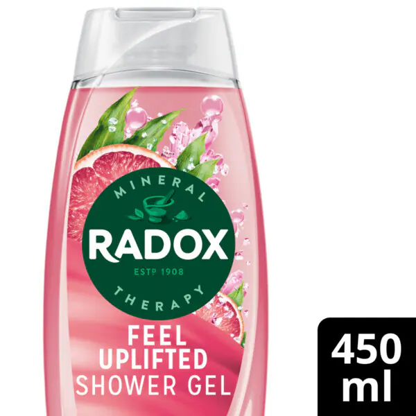 Radox Mineral Therapy Feel Uplift tusfürdő 450 ml