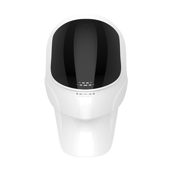 Mascarilla facial de terapia de luz LED DAM con 7 colores. Para rostro y cuello. 19,2 x 9 x 30,1 cm. Color: Blanco