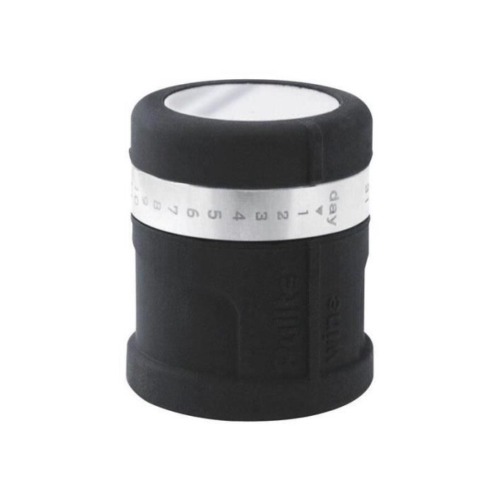 Accesorio para vino - PULLTEX - Pulltap'S - Antioxidante - Negro/Blanco