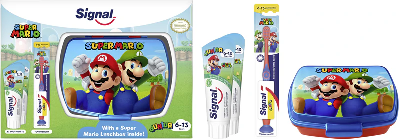 Kit de presente Signal Super Mario para crianças