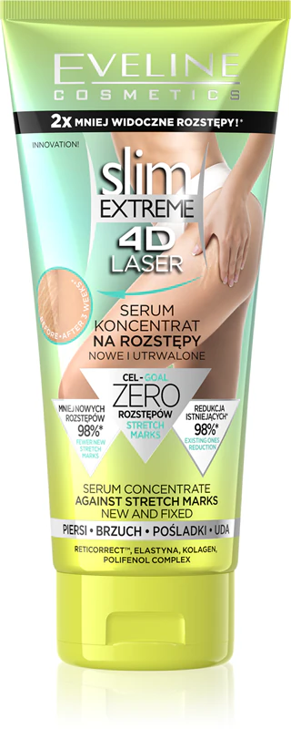 Eveline Cosmetics Slim Extreme 4D Laser Perfecting telové sérum proti striám
