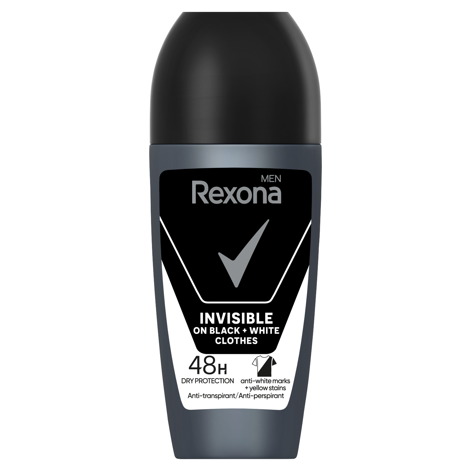Rexona Men Invisible Black and White