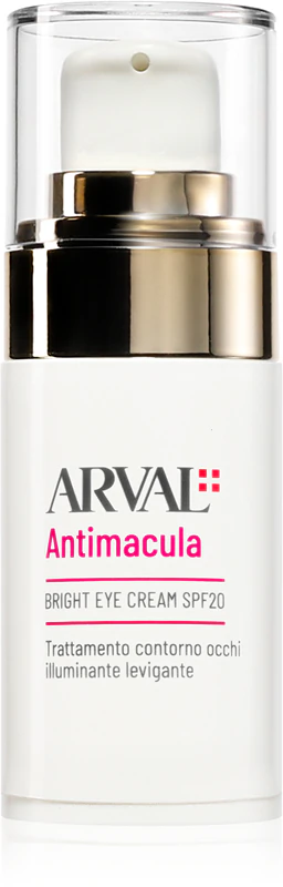 Arval Antimacula Bright Eye Cream SPF 20 – aufhellende Augencreme mit glättender Wirkung