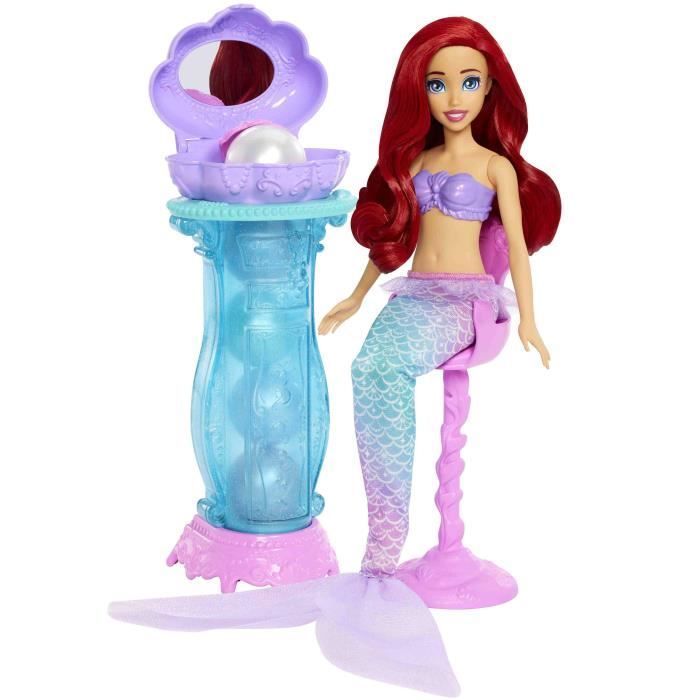 Disney Princesses - Ariel's Secrets of Pearl - Doll and 5 Surprises Gift Set - Ages 3+ - JBF86
