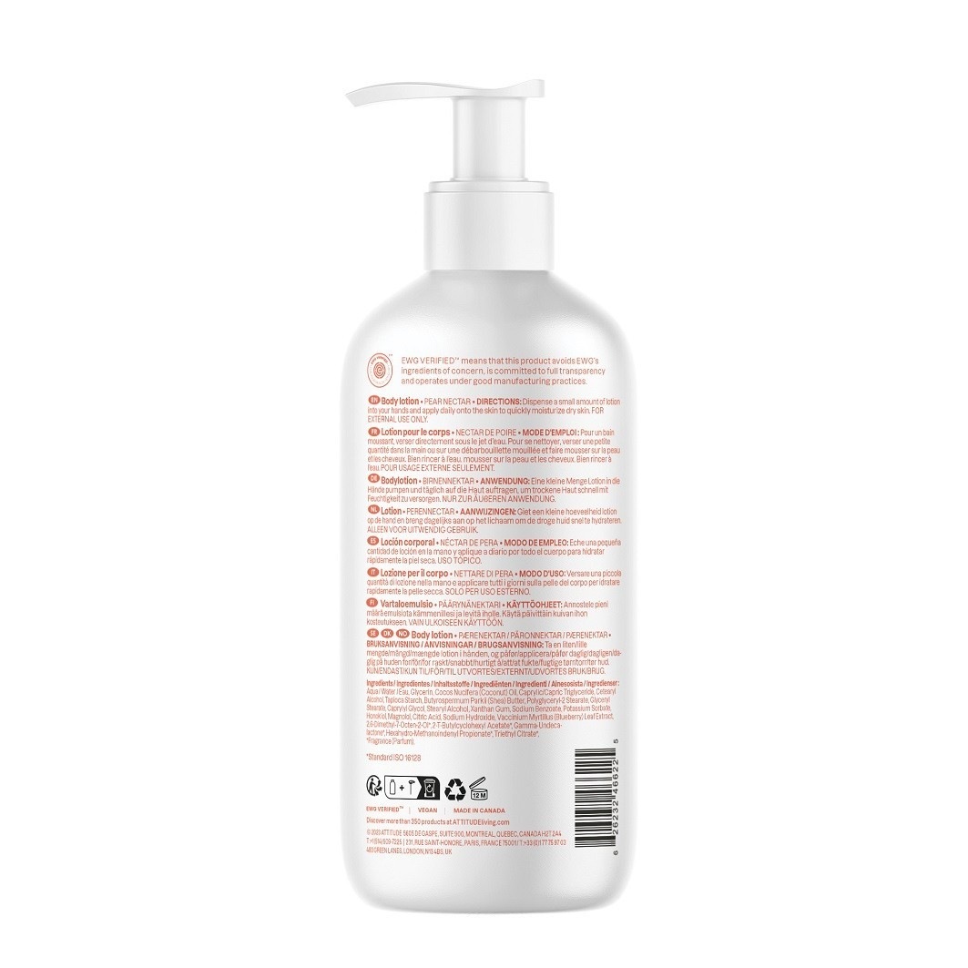 Attitude Loción Corporal Birnennektar - 473 ml