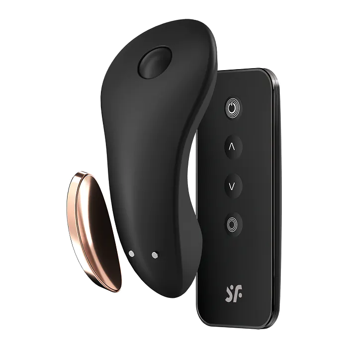 Satisfyer Masażer Little Secret Connect App Black