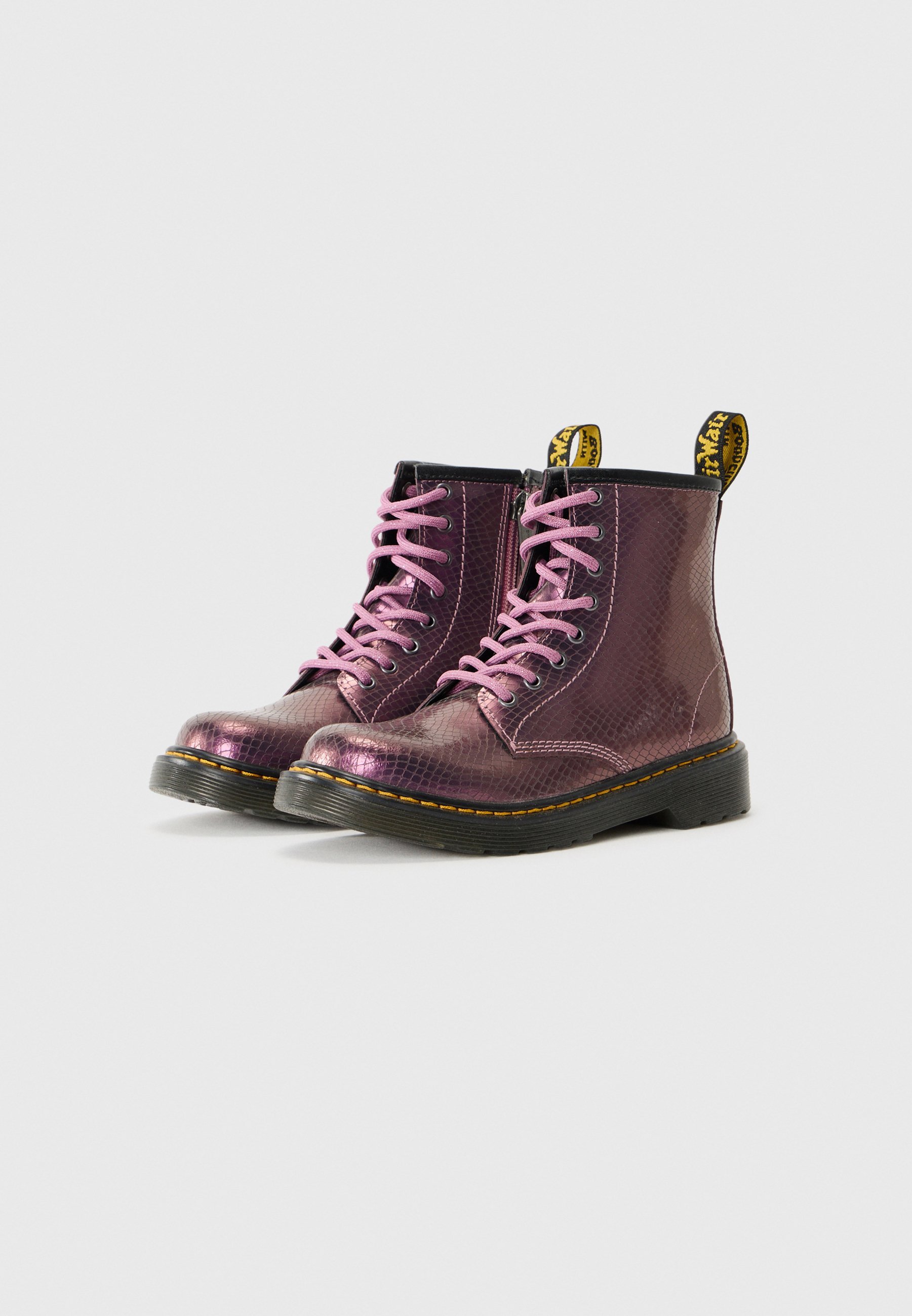 Dr. Martens UNISEX - Botki sznurowane - różowe