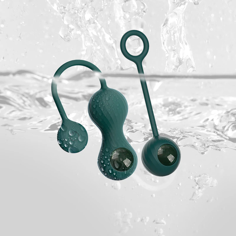 Conjunto de acessórios para fortalecimento do assoalho pélvico Magic Motion Crystal Duo App
