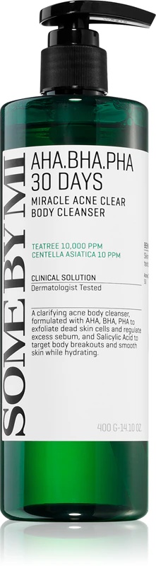 Some By Mi AHA∙BHA∙PHA 30 Days Miracle Acne Clear čistilni penasti gel za problematično in mastno kožo