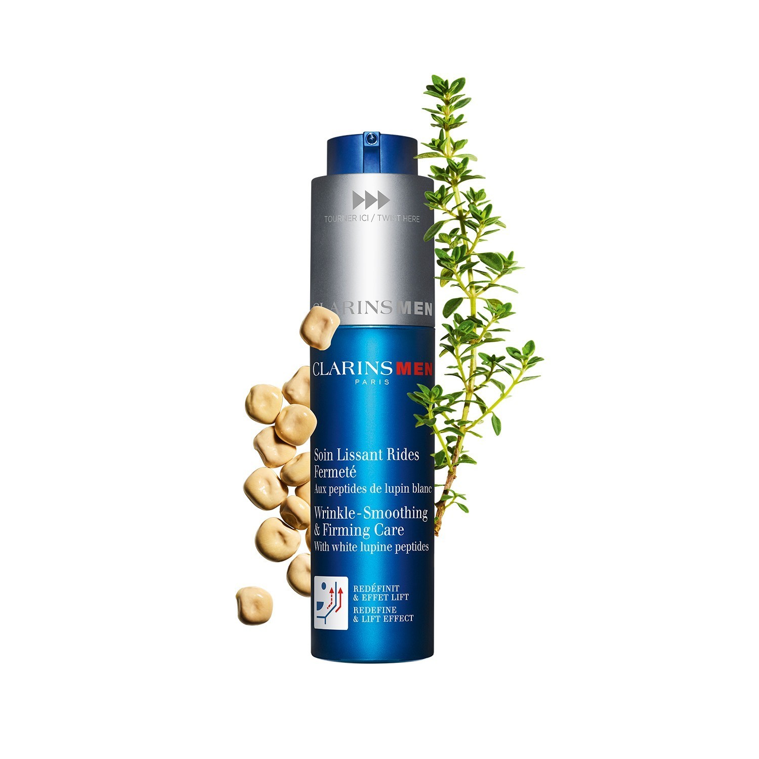 Clarins njega protiv starenja ClarinsMen njega za zaglađivanje bora i učvršćivanje kože – 50 ml