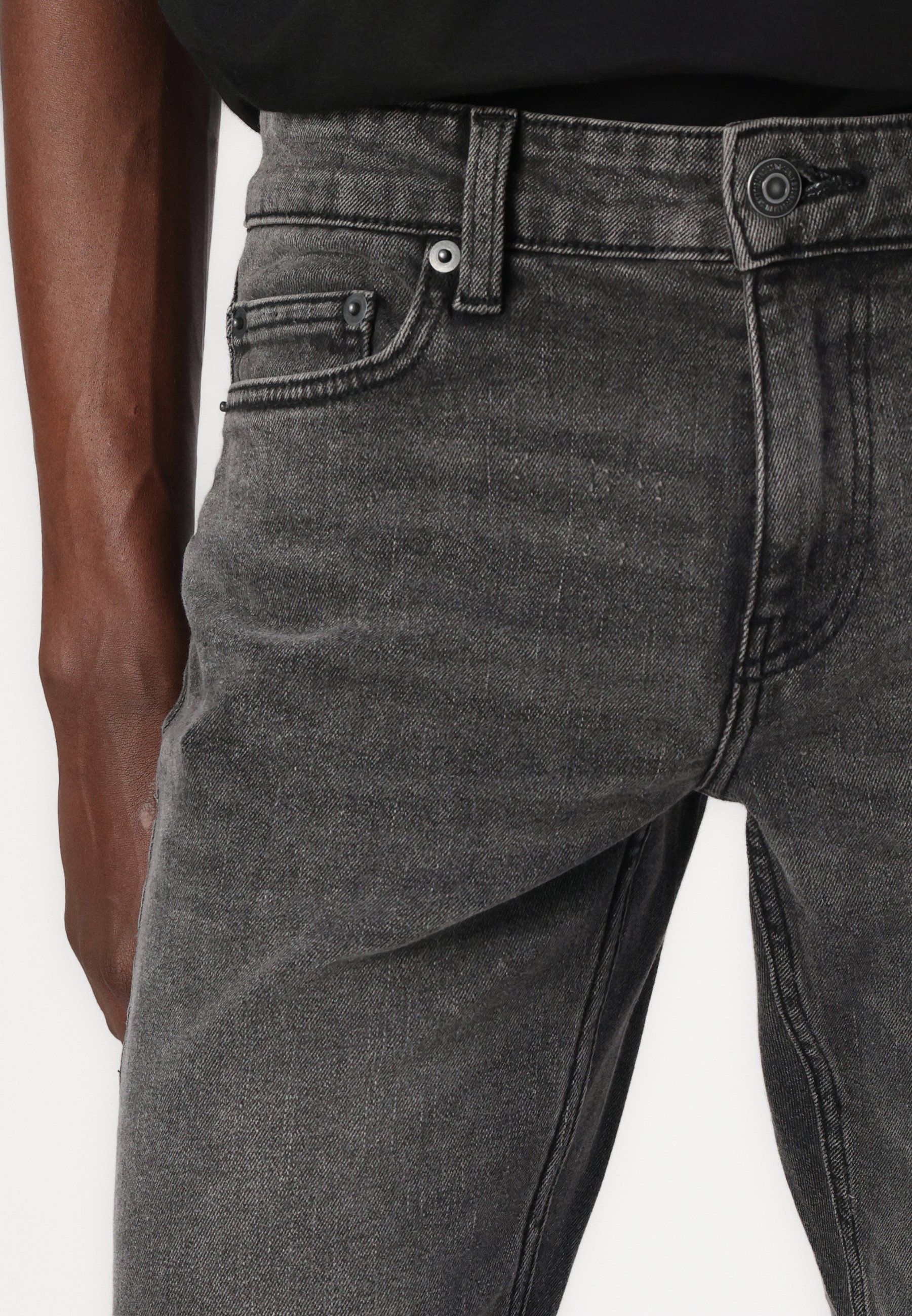 Only & Sons ONSLOOM - Slim fit jeans - gewassen zwart