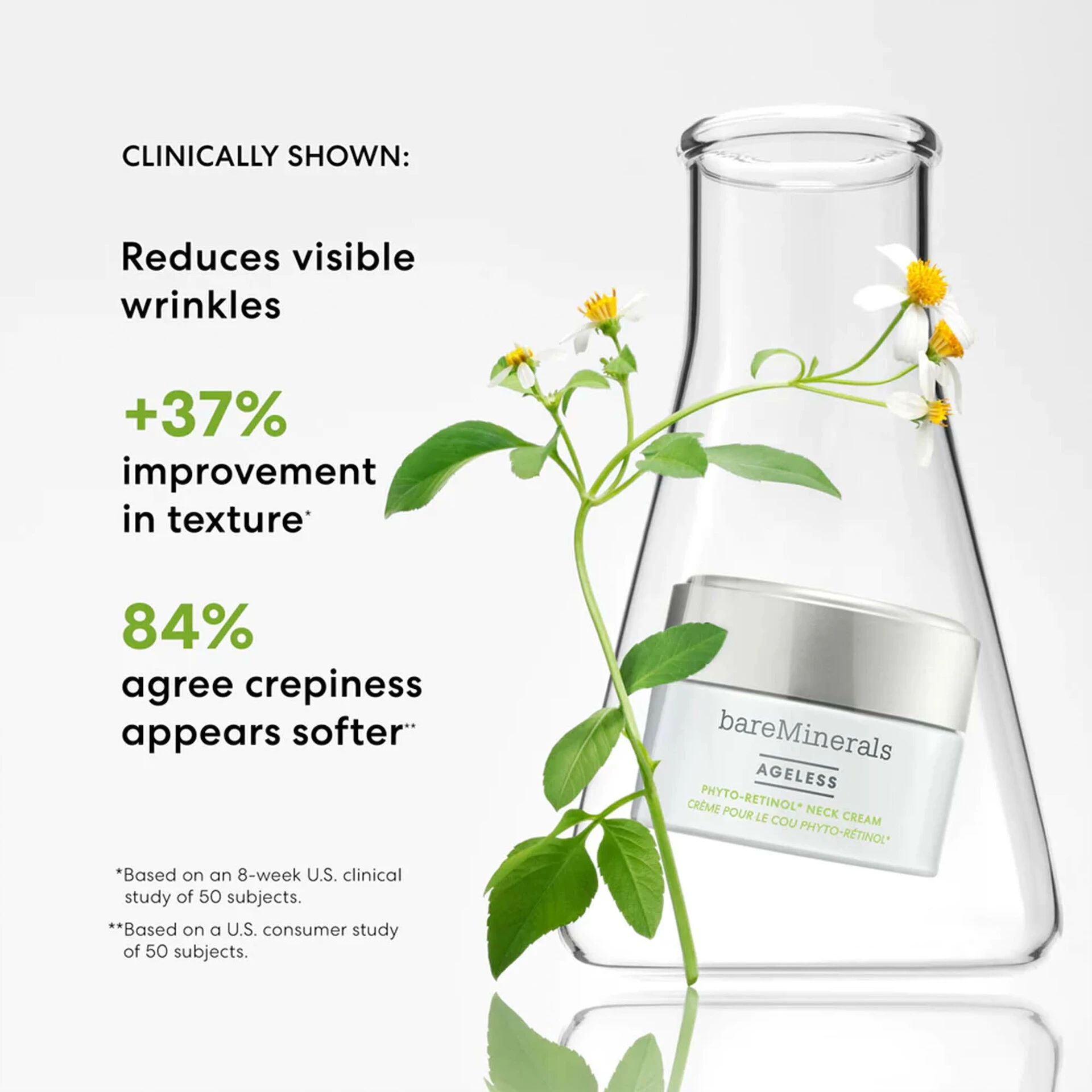 Κρέμα λαιμού Ageless Phyto-Retinol 50 ml - bareMinerals