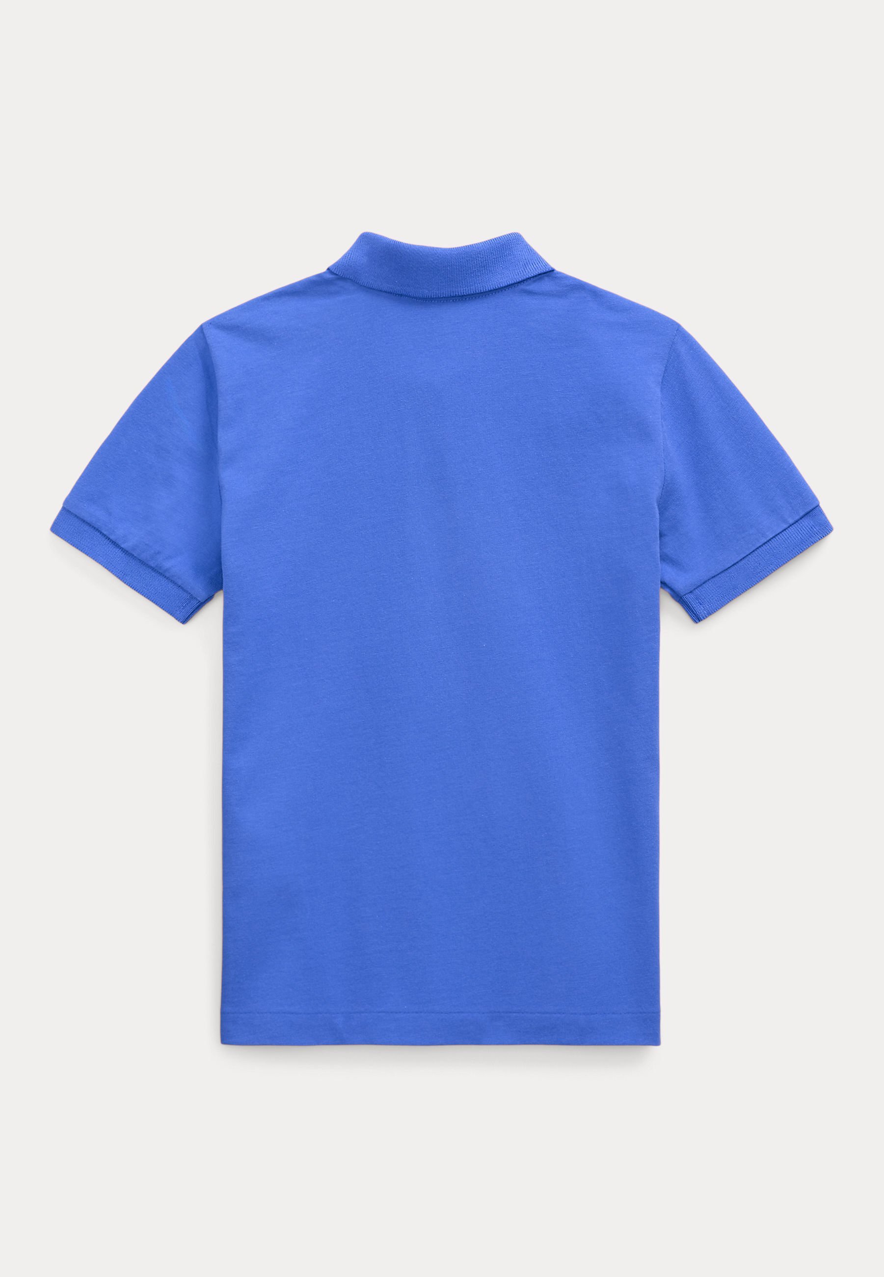 Polo Ralph Lauren katoenen jersey poloshirt met zakje - Poloshirt - Maidstone Blue