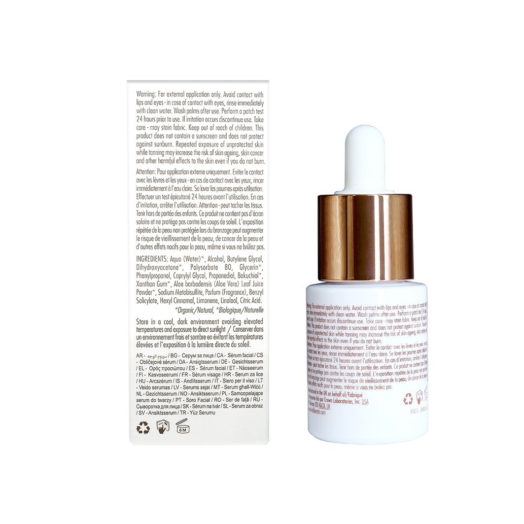 Vita Liberata pašiedeguma pretnovecošanās sejas iedeguma serums – 15 ml