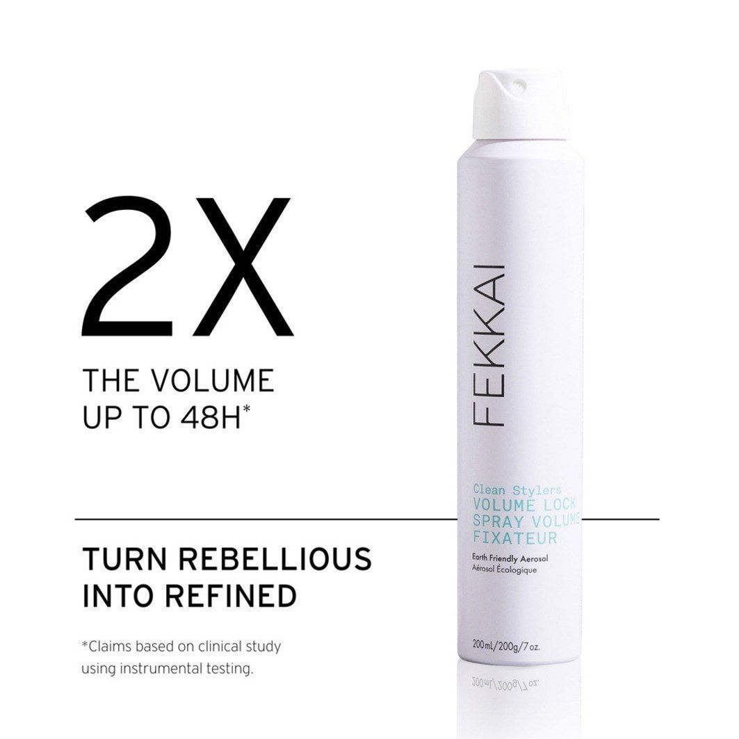 FEKKAI Haarspray Grüne Aerosole Volumen Lock Starker Halt sprej - 207 ml
