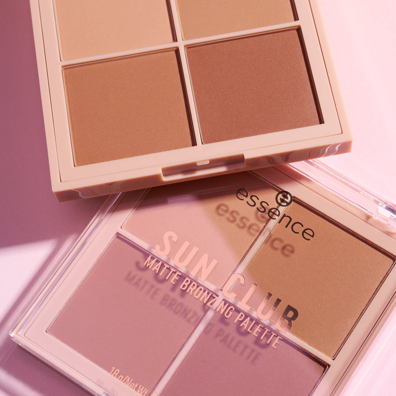 Paleta de bronzeadores essence Sun Club com acabamento matte