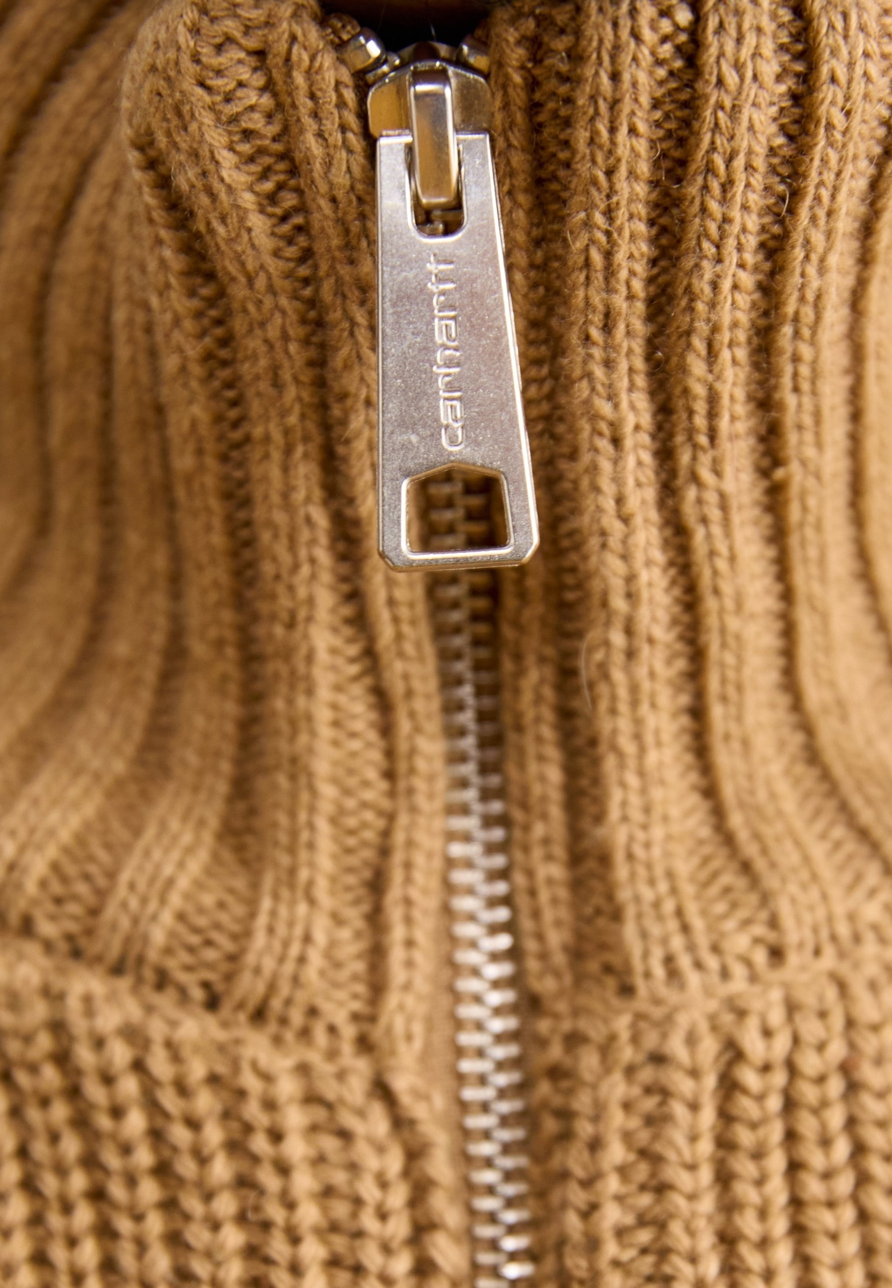 Kardigan Carhartt WIP - jasnobrązowy