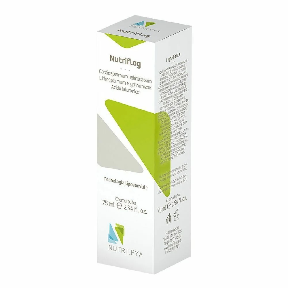NUTRILEYA Nutriflog Creme lipossomal anti-inflamatório para coceira 75g Vários tipos de dermatite