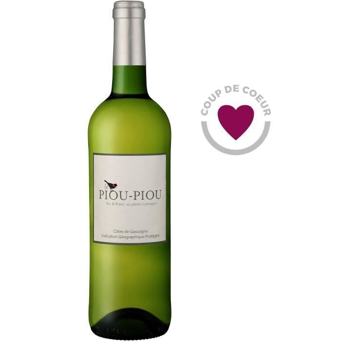 Piou Piou des Vignes Côtes de Gascogne - Vino blanco seco 2023