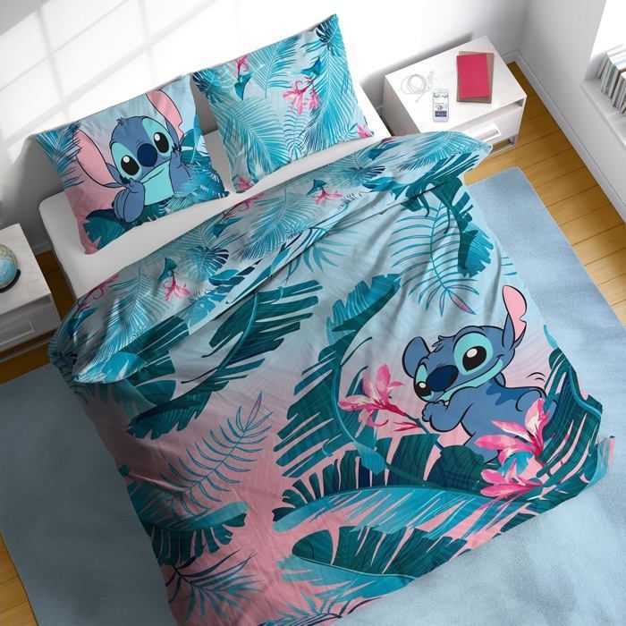 Set di biancheria da letto matrimoniale per bambini - Copripiumino 200x200 cm e 2 federe 50x75 cm
