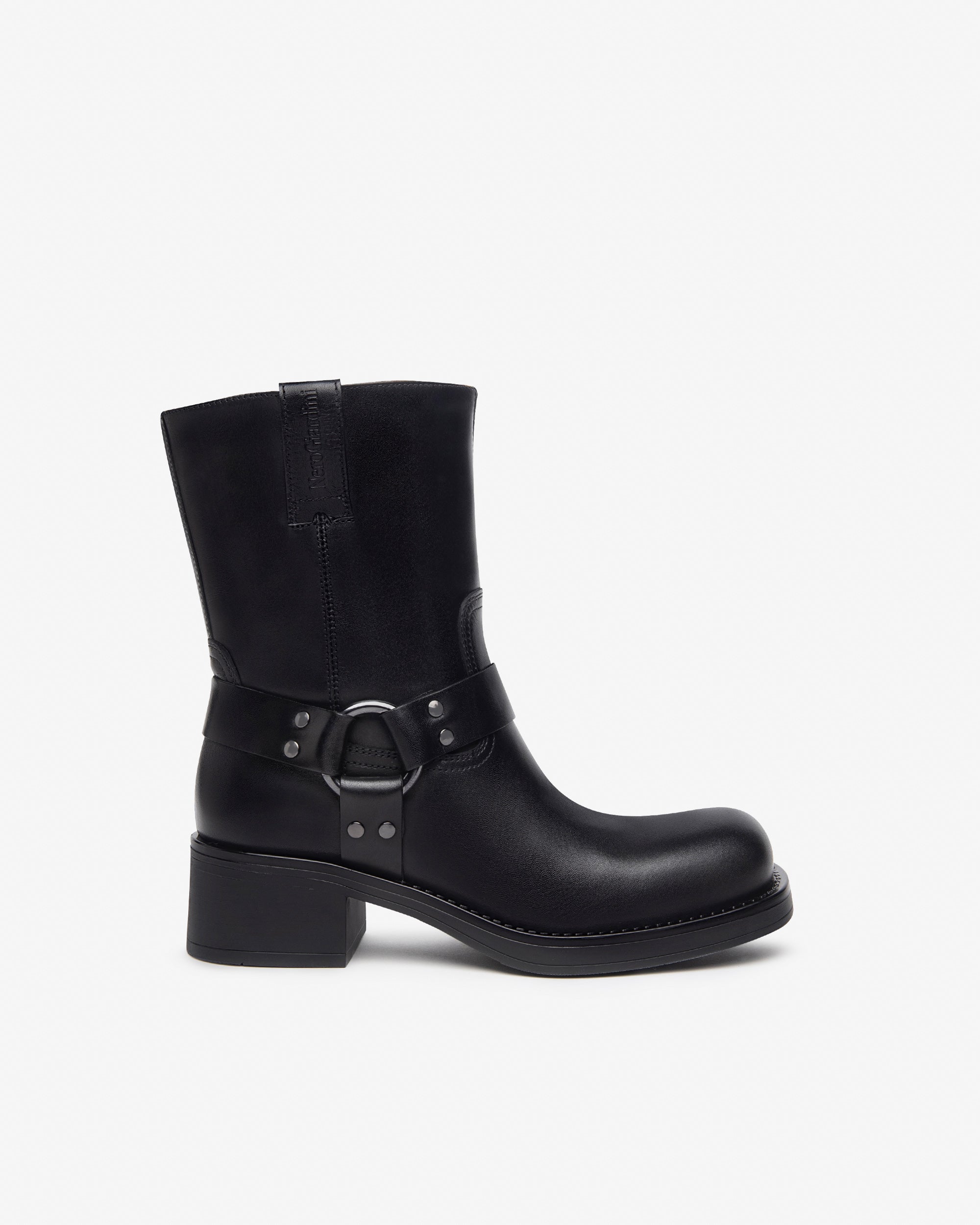  Damen-Ankle-Boots aus Leder